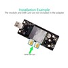 Adapter Card NGFF(M.2) Key B to USB 3.0 with Dual