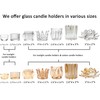 GOLDEAL 12Pcs Gold Votive Candle Holders, Thick Glass Tea Light