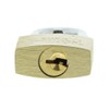 Burg Wächter Padlock, 3.5 mm Thickness, High Shackle 2 Keys,