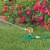 Melnor Impact Lawn Sprinkler, Metal Head & Metal Sled, Adjustable