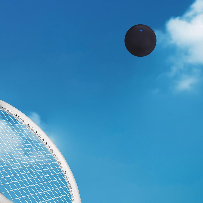 Toddmomy 1 x Squash Ball: Professional Squash Beginner Ball Made