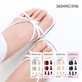 Dessing Diva Magic Press Summer Soiree Pedi 4 types / 데싱디바 매직프레스 썸머 스와레 페디 4종