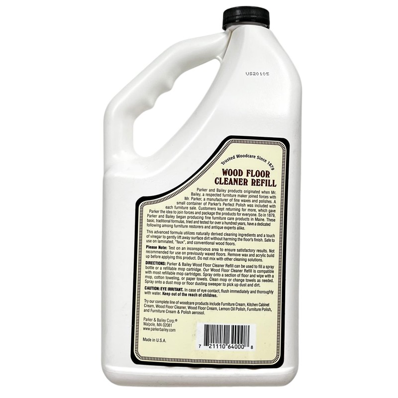 Parker & Bailey Wood Floor Cleaner – Use on Hardwood,