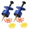 ZKFSIE Pellet Bander Tool, Blue Pellet Bait Bander Tool Set