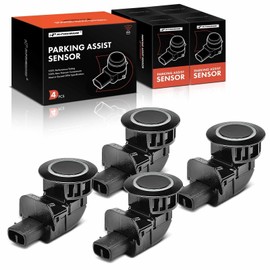 A-Premium 4-PC Rear Reverse Backup Parking Assist Sensor Car Bumper PDC Compatible with Select Toyota Models - FJ Cruiser 2007 2008 2009 2010, Replace# 8934133050