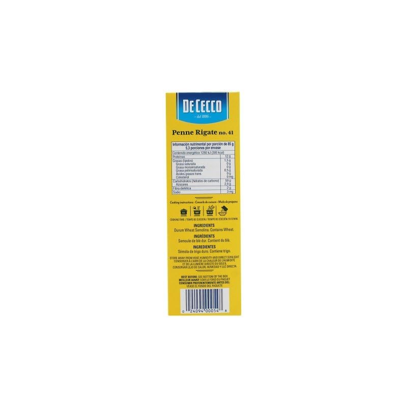 DE CECCO Penne Rigate 454g