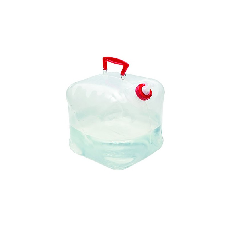 Texsport 5 Gallon Foldable Collapsible Water Carrier Container with Handle