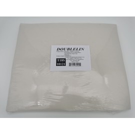 Estabilizador de bordado, papel de respaldo de bordado, doble línea (1.8 onzas, blanco, 10 x 12 pulgadas, 100 hojas)