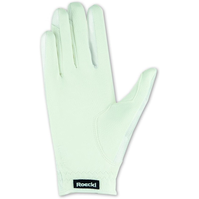 Roeckl Sports equestrian gloves ROECK-GRIP LITE, summer riding glove, white