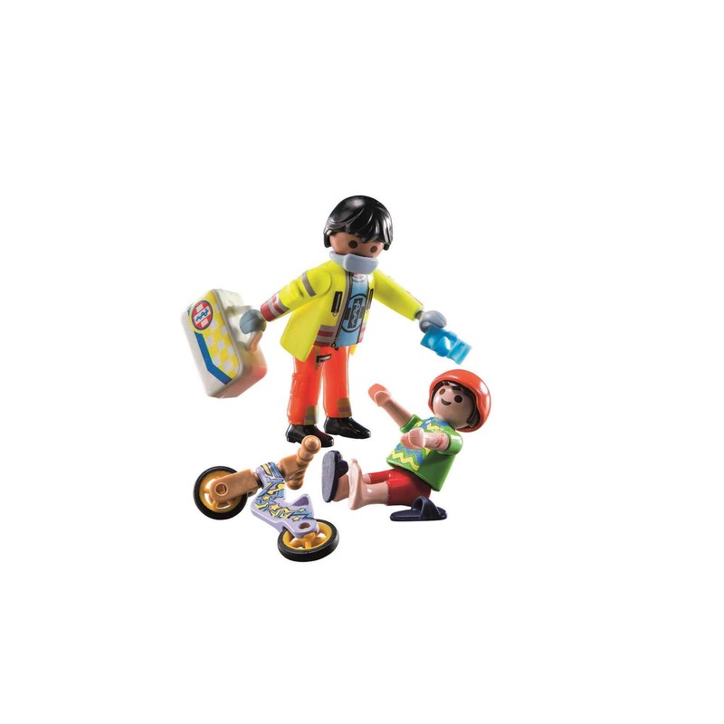 PLAYMOBIL City Life Paramédico con Paciente 71245