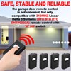 Kingdder 4 Pcs Garage Door Remote Compatible with Linear Delta