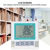 Digital Temperature Recorder Builtin HighAccuracy Sensor USB LCD Humidity Data