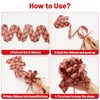 KINGLAKE Christmas Bows 24PCS Pull Bows Large Gift Bows for