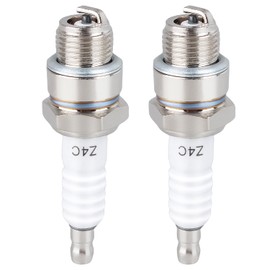 Amavoler Z4C Spark Plug Aftermarket Replacement Parts Fit for 49cc 50cc 66cc 70cc 80cc 2 Stroke Engine Motorized Bicycle Bike Moped Scooter Yamaha JOG50 90 ZX50 QJ50 DX100... (2 pcs)