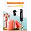 Commercial Chef Multi-Purpose Immersion Hand Blender with Detachable Stainless Steel