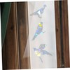 GRIRIW Anti-Collision Window Sticker Static Glass Clings PVC Window Clings