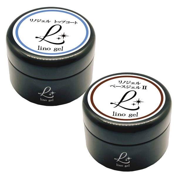 LinoGel Top Gel, Top Coat, Domestic Gel, Nail Top, 0.5