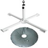 AMMSUN Foldable Portable Beach Umbrella Stand-Portable Patio Umbrella Base Holder,Outdoor