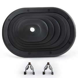 Bota de cambio manual de goma compatible con Jeep Wrangler 2007-2010 3.8L repuesto piezas 52060069AC negro