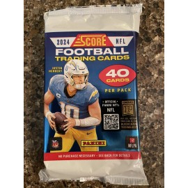 2024 Score Football Hobby Pack (1 SINGLE PACK)