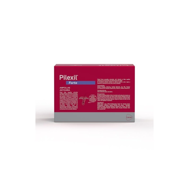 Pilexil Forte Anticaida Ampolletas 5ml c/17