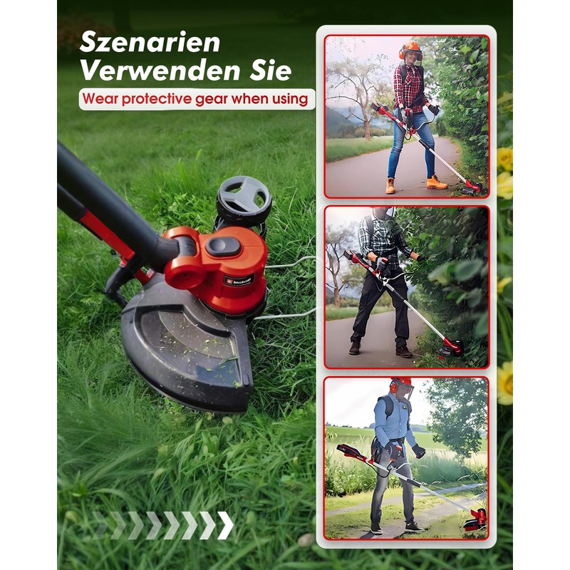 LADAMI Einhell Replacement Thread Spools for Einhell Grass Trimmer, 2