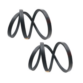 22431-VL0-P01 266-301 Drive V-Belt Lawn Mower Replacement Fits Hon-da HRR216K9 VKAA HRR216K8 VYAA （3/8""x37""）（2pcs）, black