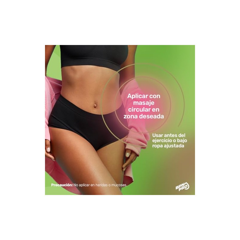 Bpn Pro Gel Reductivo Abdomen 250 Toronja Cafeína Centella Asiática