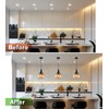 tebio 5" and 6" Recessed Can Light Conversion Kit 2-Pack,