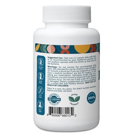Pattern Wellness Probiotic Supplement - 51 Billion CFU - Supports Digestive Balance & Gut Wellness - Mindfully Sourced, Non-GMO - 30 Vegan Capsules