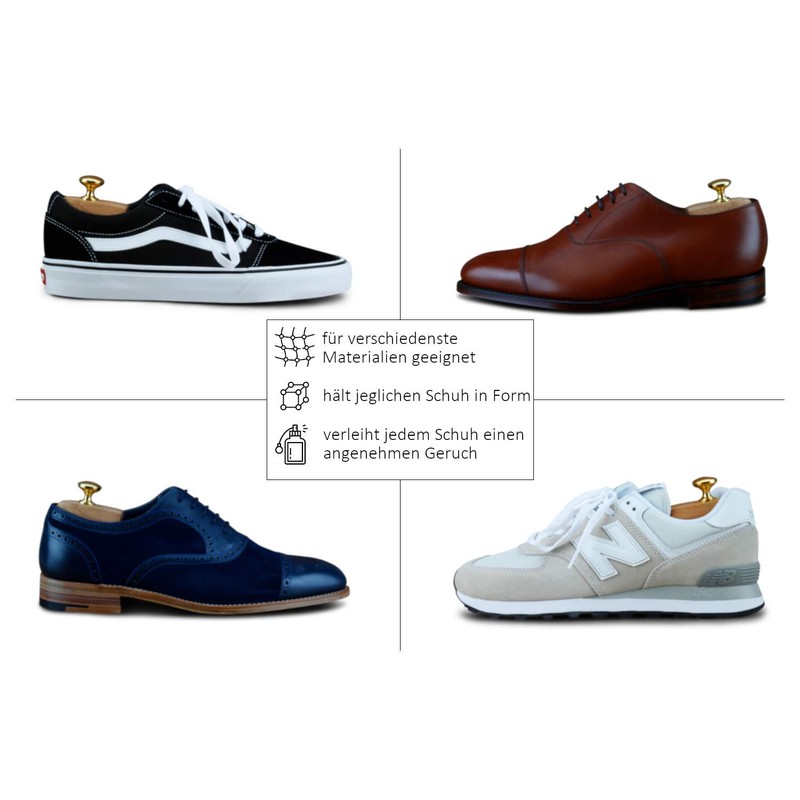 Langer & Messmer Red Cedar Shoe Trees, Size UK 9.5/10.5,