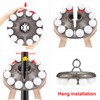 HONGUT Patio Umbrella Light, 3xD Battery Operated Umbrella Pole Light