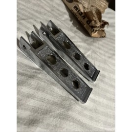 Unknown Sei Of 2 Harley Davidson Sportster Shovelhead Chopper Bobber Foot Pegs Chrome