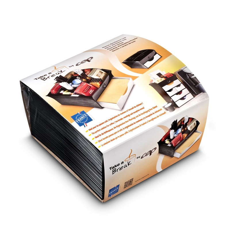 CEP Deluxe Tea Coffee Distributor Tray, Black