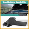 Partuto 1 Set Hood Latch Release Handle Bracket Assembly 1KD823633A
