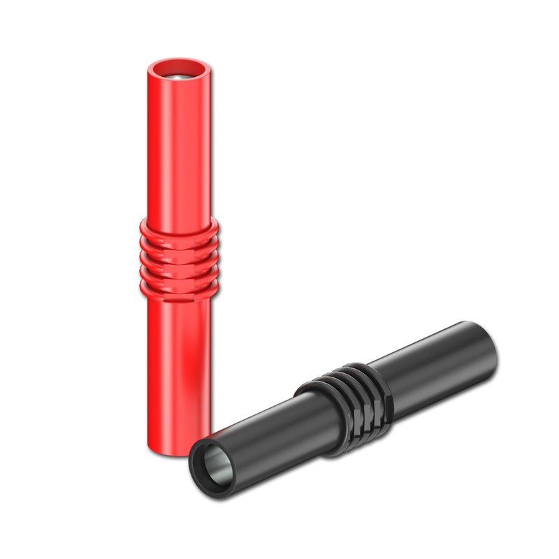 Goupchn Insulated 4mm Banana Female to Female Jack Socket Connector