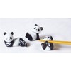 Sun Art SAN2564 “Rabbits” Chopsticks Holders, Set of 3, White
