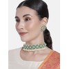 I Jewels Womens 18K Gold Plated Indain Wedding Bollywood Kundan