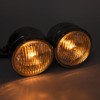 BENEALL Motorcycle Headlight Assembly Halogens Double Front Head light with