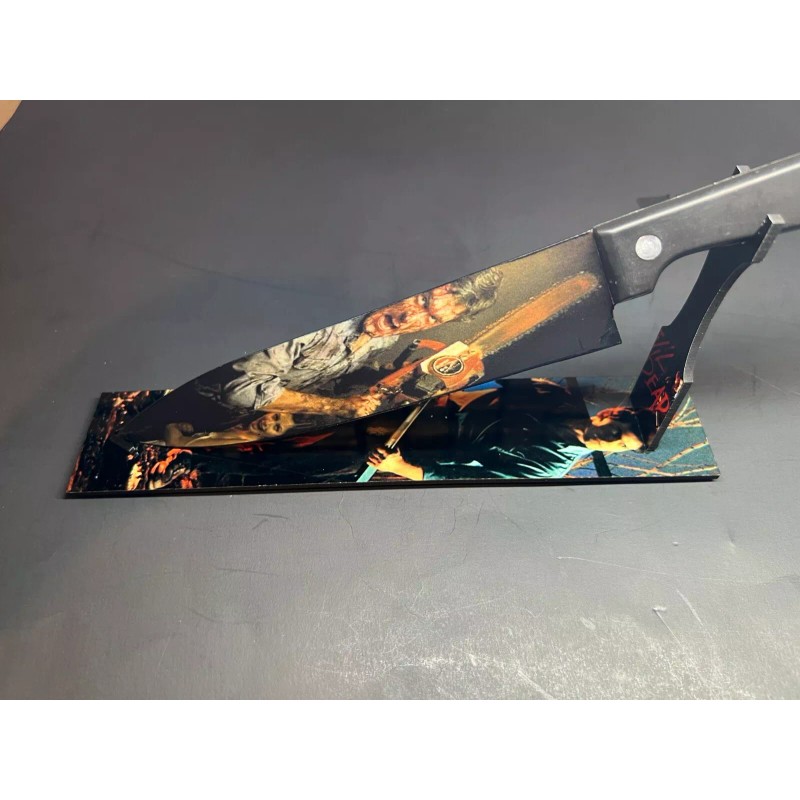 Evil Dead 1981 Knife With Sublimated Stand