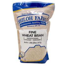 Shiloh Farms - Organic Unprocessed Fine Bran - 20 oz