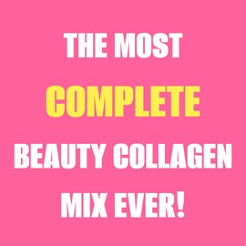 Beauty Collagen-Unflavored Collagen Powder-5 Types of Collagen, Sea Moss, Biotin, Keratin, Hyaluronic Acid, Vitamin C and Probiotics–Hair, Skin, Nails- All Natural, Made in USA-45 Servings