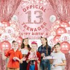13th Birthday Decorations 131Pcs Rose Gold 13th Birthday Party Supplies