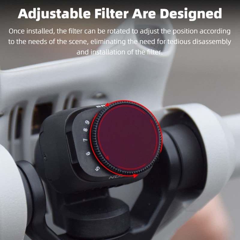 #7 Variable ND Filter Kit Compatible with DJI Mini 3