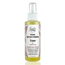Finally Pure - Unscented Toner - Made with ALL ORGANIC Ingredients 4 oz