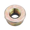TOPINCN M10X1.25 Flange Nut, Metal Universal Left Hand Thread Blade