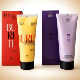Kit Natura Ekos Crema Corporal Açaí + Crema Corporal Buriti