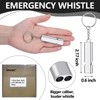Gemscream 4 Sets Bear Bells with Whistle for Hiker, Loud