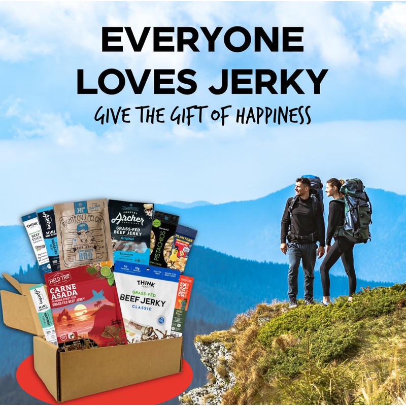 Goodland Farms Macho Man Snack Pack Jerky Gift Box -