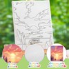 Chuangdi 10 Pcs Landscape Pre Drawn Canvas for Painting Pre